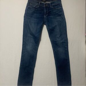 Lucky Brand Jeans Women's Size 4 27 Cate Stacked Skinny Blue Med Wash Low Rise
